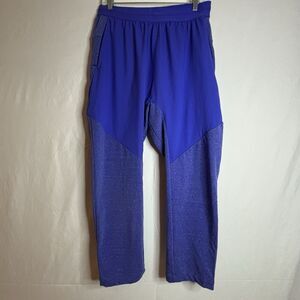 Nike Yoga Dri Fit Men's Medium Athletic Lounge Pants Blue Loose Fit DH1933-499